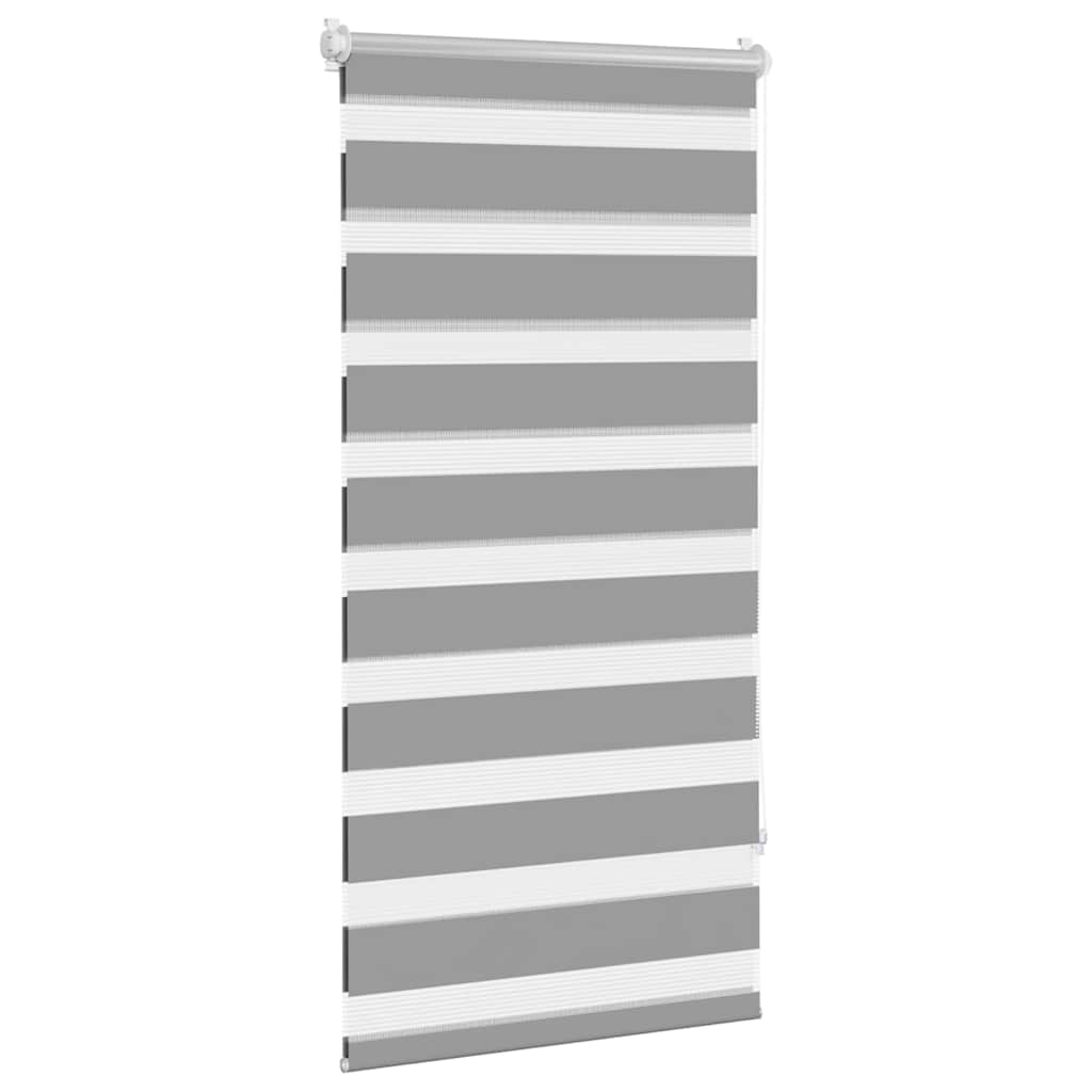 zebragardin 60,9x120 cm stofbredde 56,7 cm grå