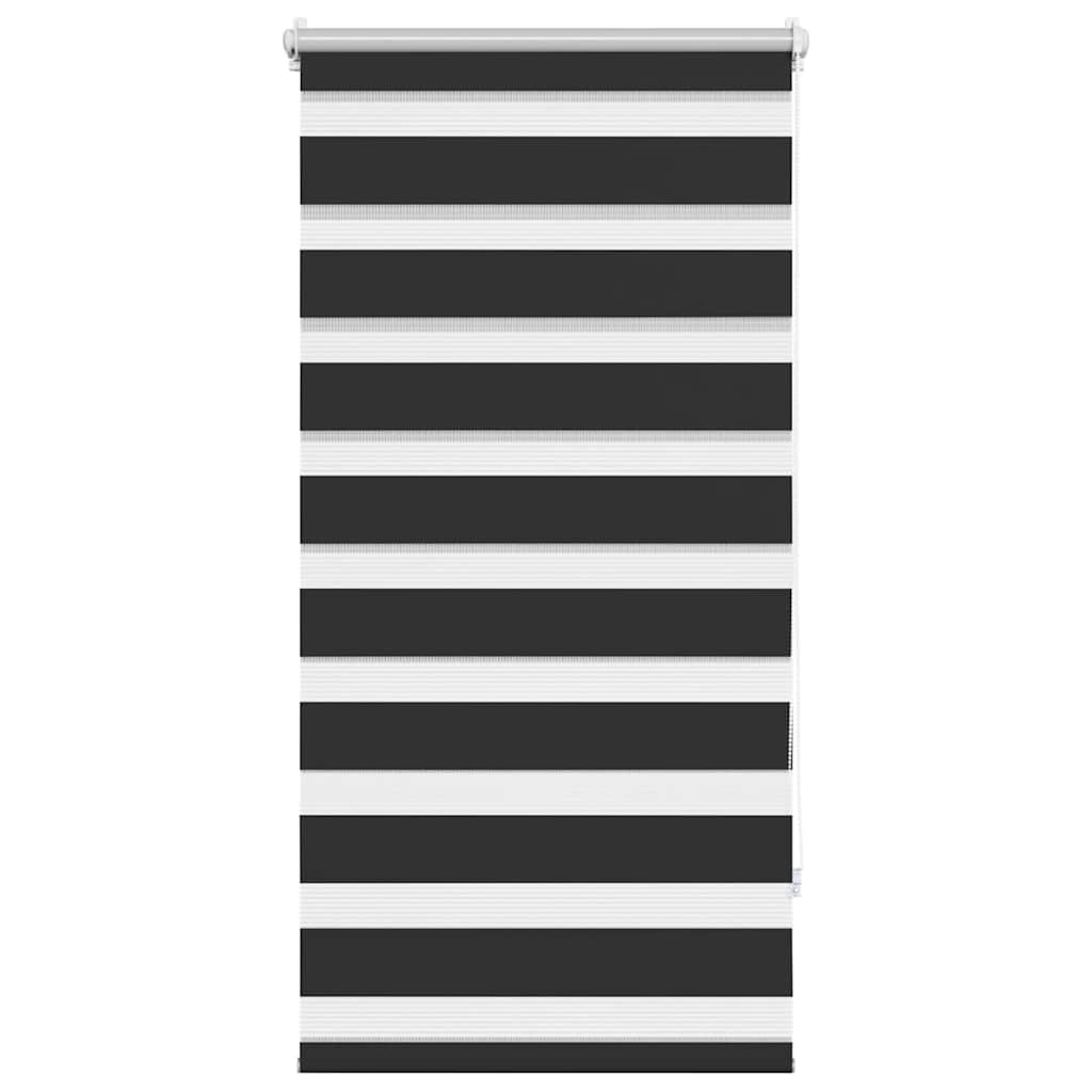 zebragardin 60,9x120 cm stofbredde 56,7 cm sort