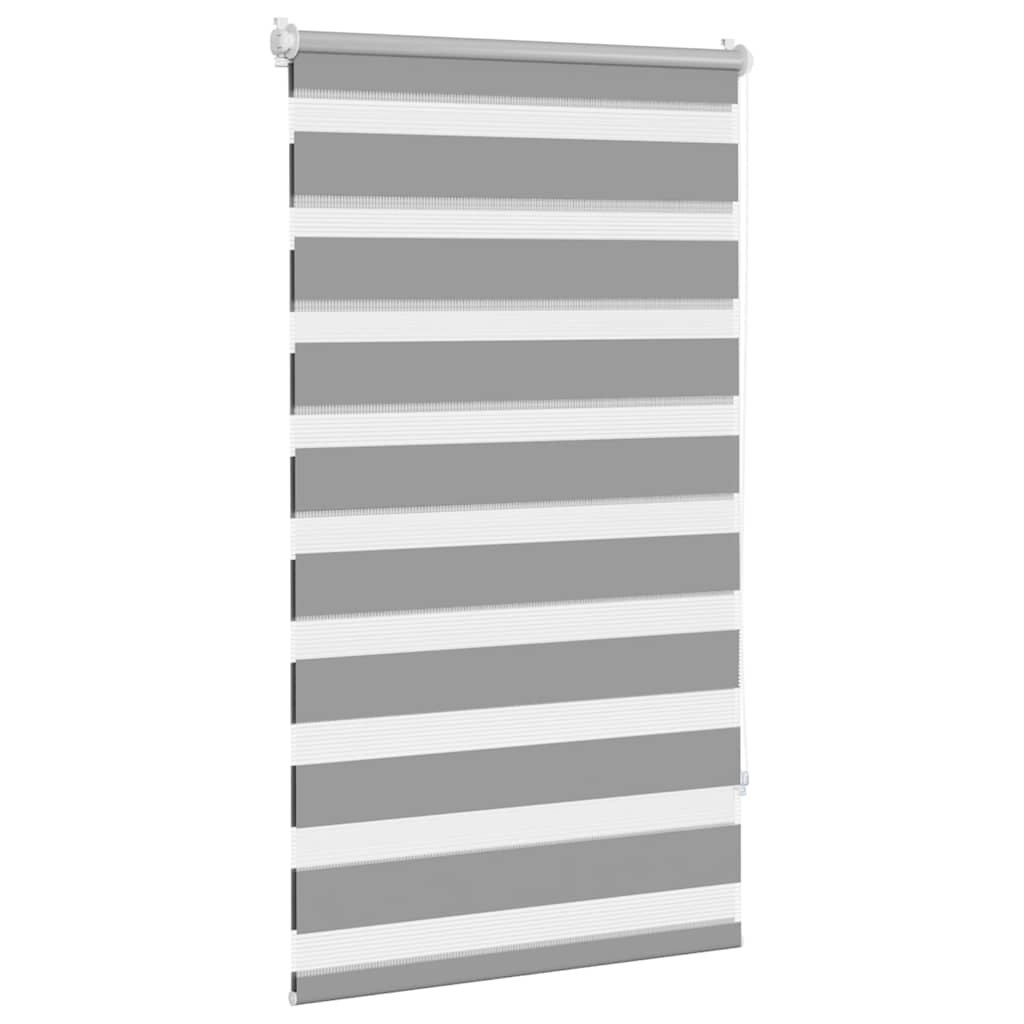 zebragardin 70,9x120 cm stofbredde 66,7 cm grå