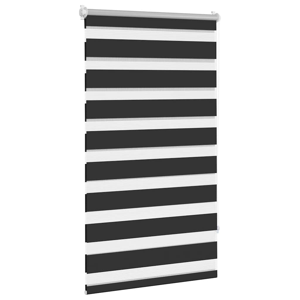 zebragardin 70,9x120 cm stofbredde 66,7 cm sort