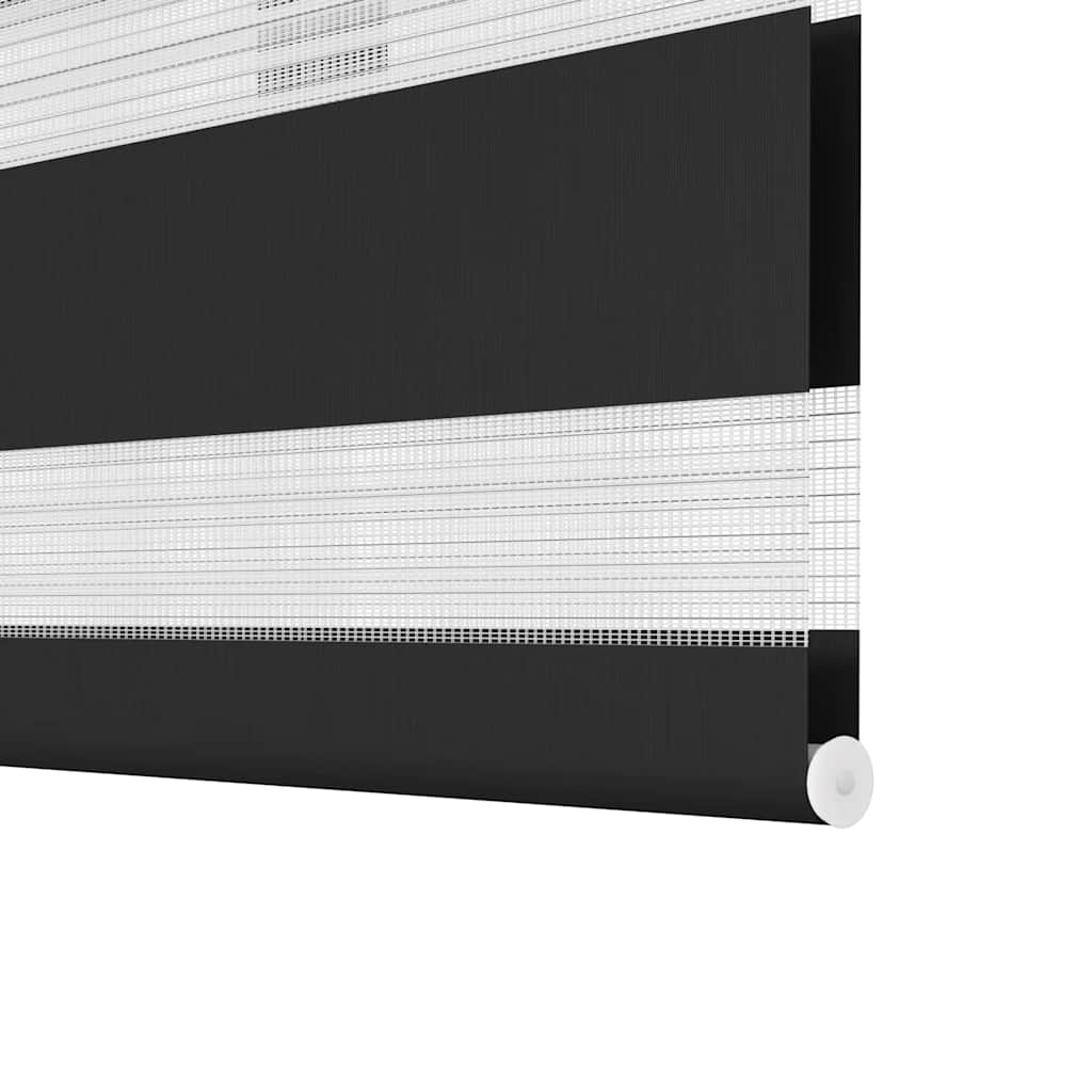 zebragardin 70,9x120 cm stofbredde 66,7 cm sort
