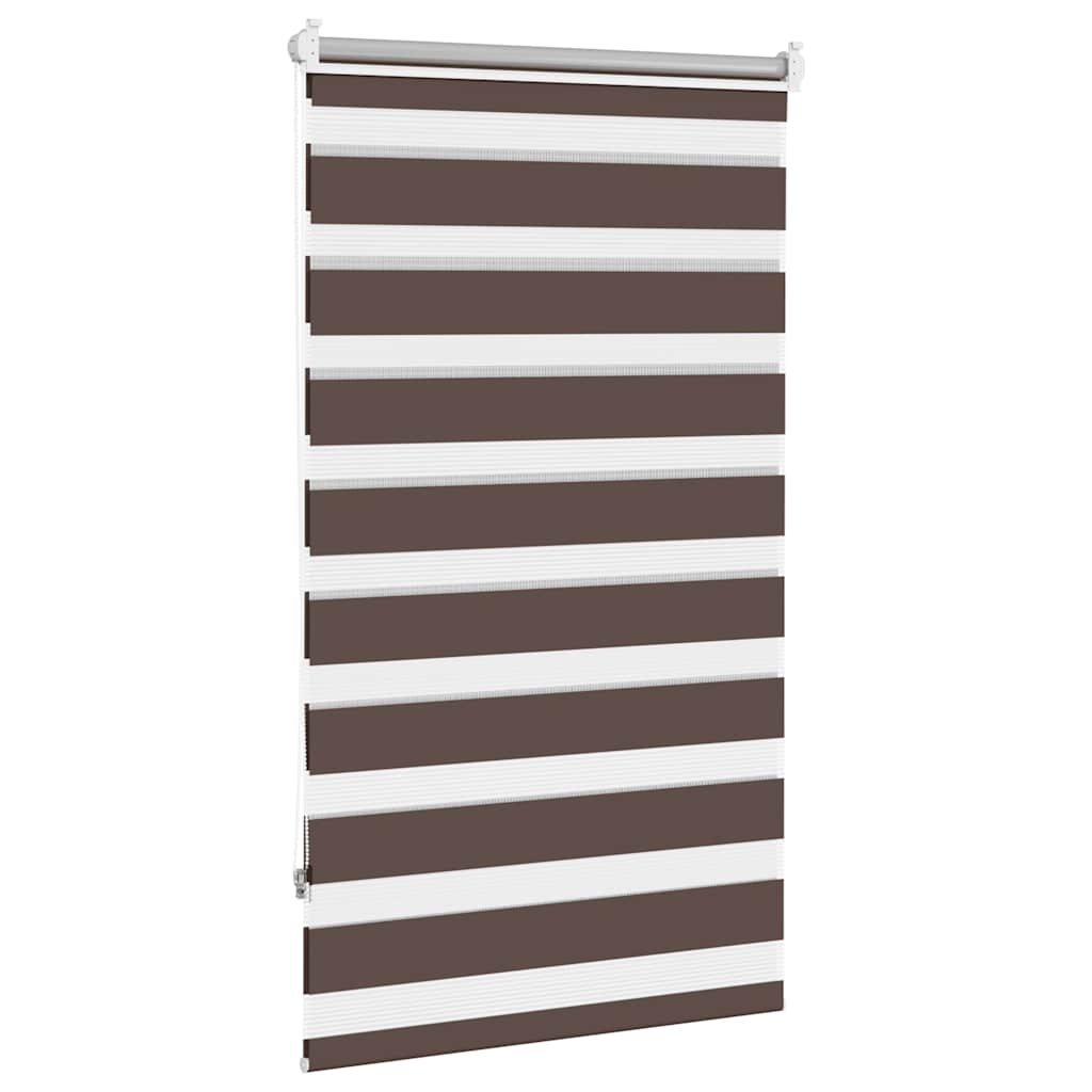 zebragardin 70,9x120 cm stofbredde 66,7 cm kaffe