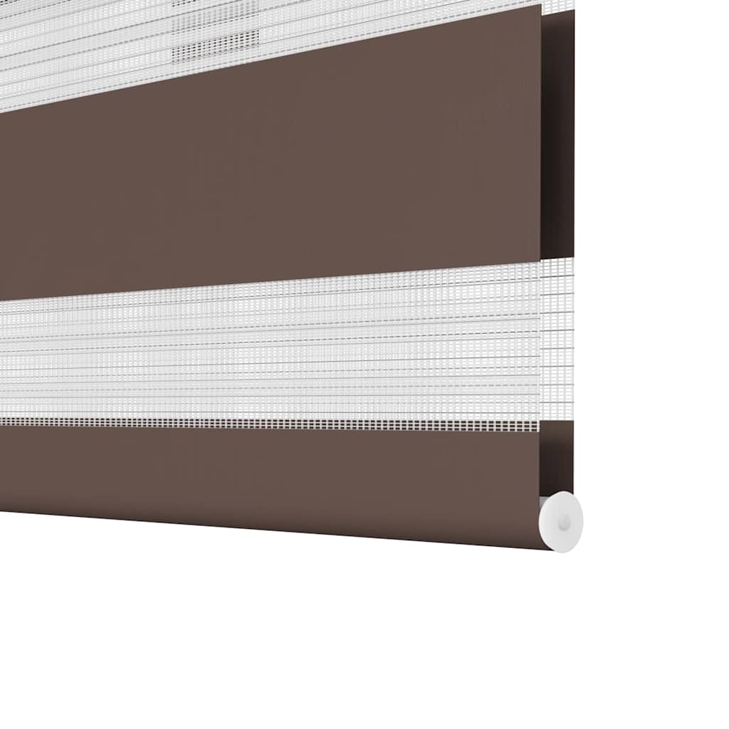 zebragardin 70,9x120 cm stofbredde 66,7 cm kaffe