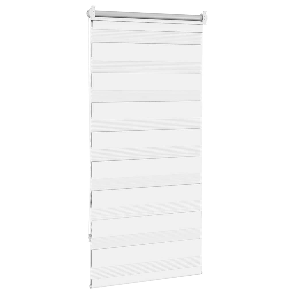 zebragardin 80,9x150 cm stofbredde 76,7 cm hvid