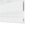 zebragardin 80,9x150 cm stofbredde 76,7 cm hvid