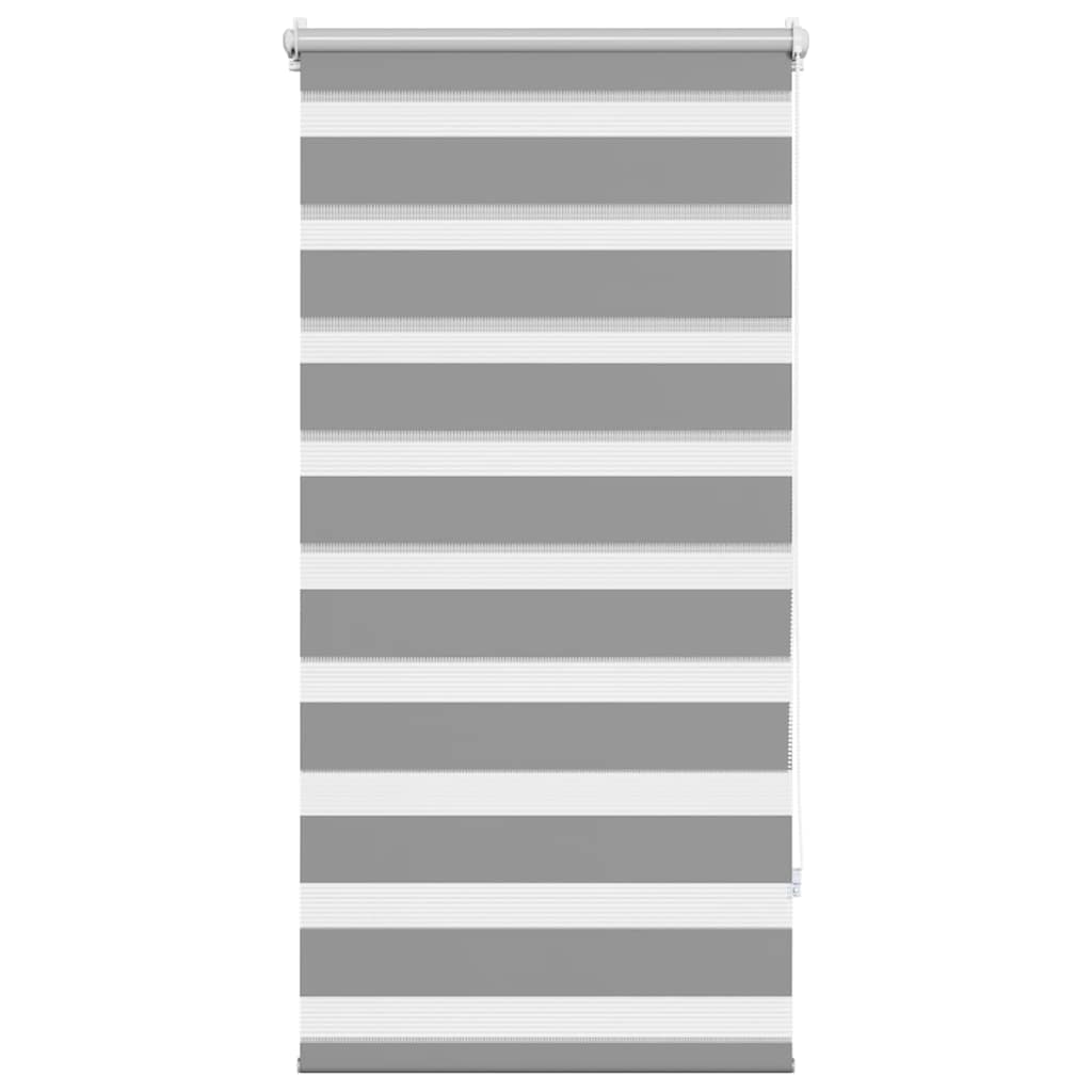 zebragardin 80,9x150 cm stofbredde 76,7 cm grå
