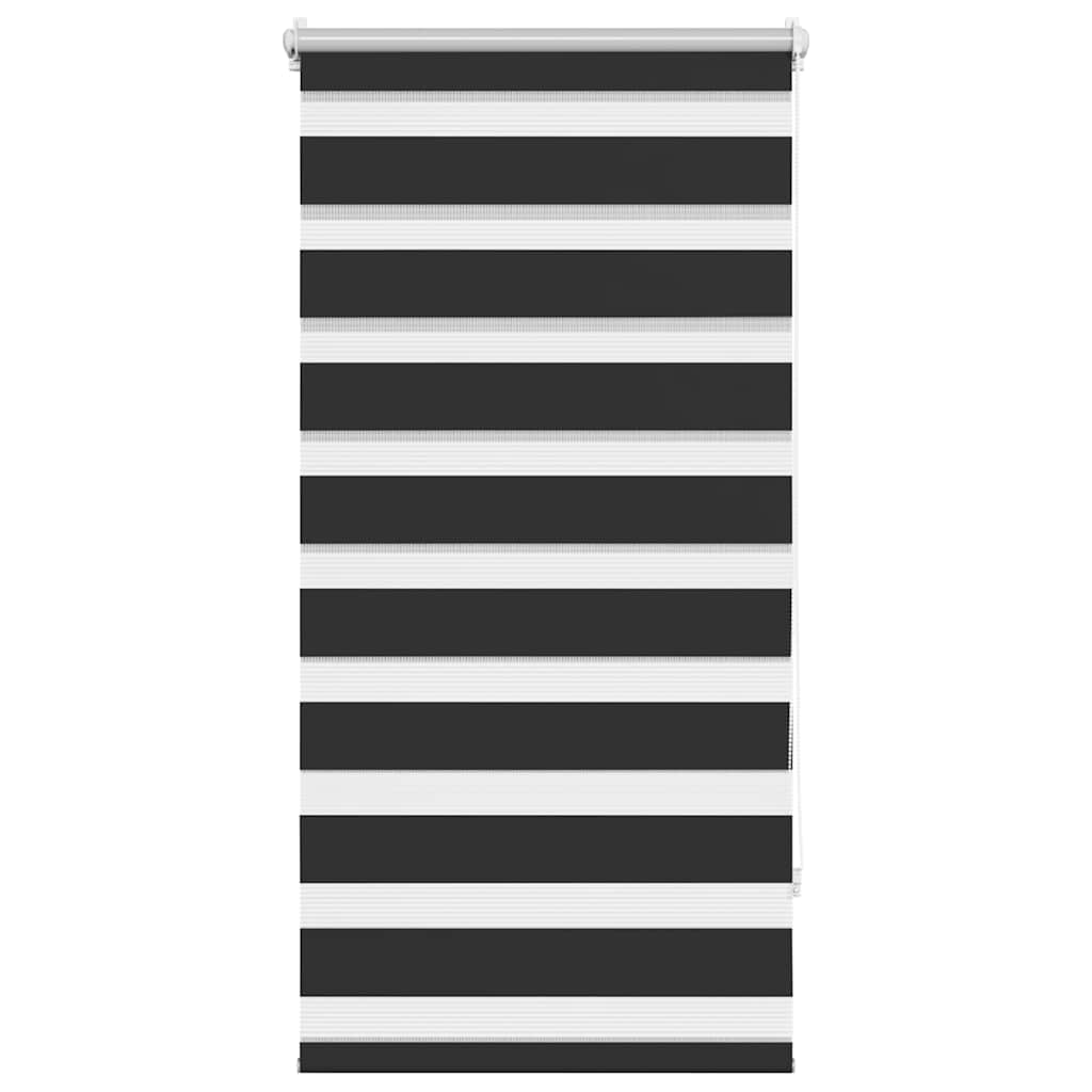 zebragardin 80,9x150 cm stofbredde 76,7 cm sort