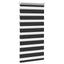 zebragardin 80,9x150 cm stofbredde 76,7 cm sort