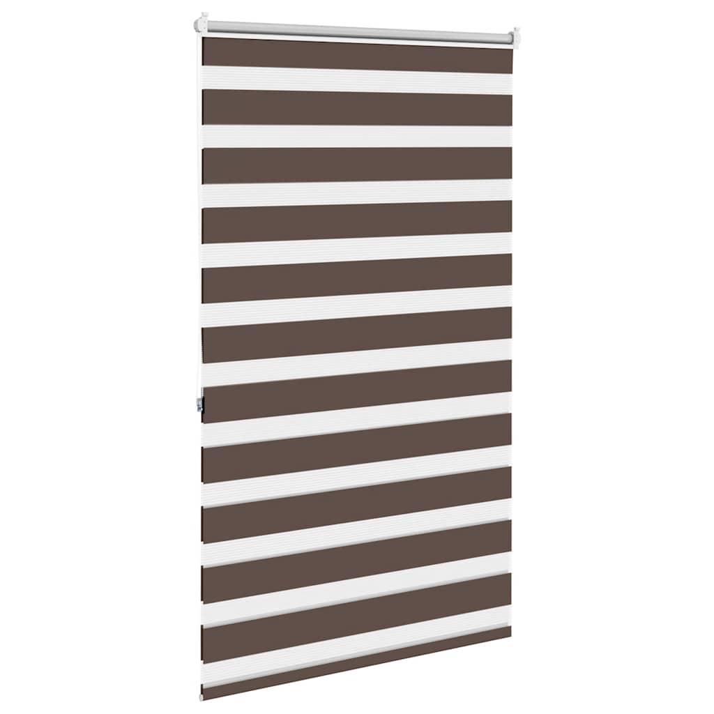 zebragardin 80,9x175 cm stofbredde 76,7 cm kaffe