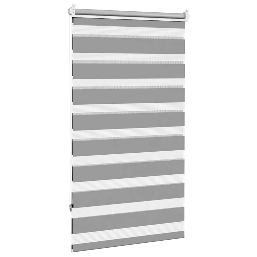 zebragardin 90,9x150 cm stofbredde 86,7 cm grå