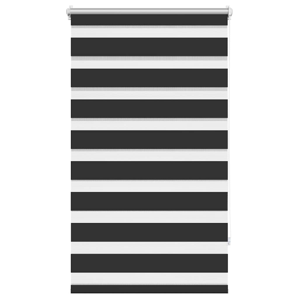 zebragardin 90,9x150 cm stofbredde 86,7 cm sort