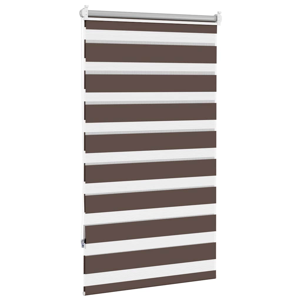 zebragardin 90,9x150 cm stofbredde 86,7 cm kaffe