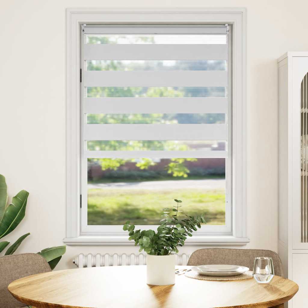 zebragardin 100,9x175 cm stofbredde 96,7 cm hvid