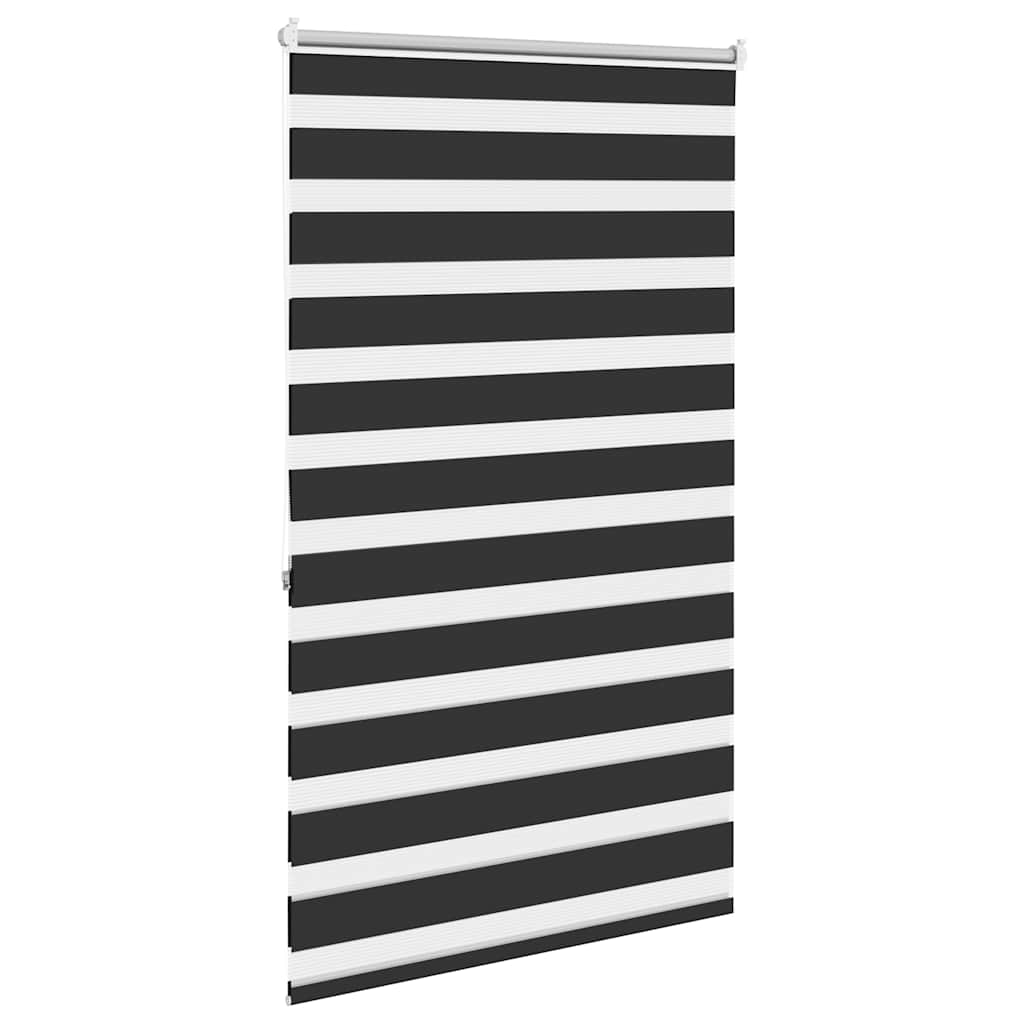 zebragardin 100,9x175 cm stofbredde 96,7 cm sort