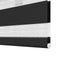 zebragardin 100,9x175 cm stofbredde 96,7 cm sort