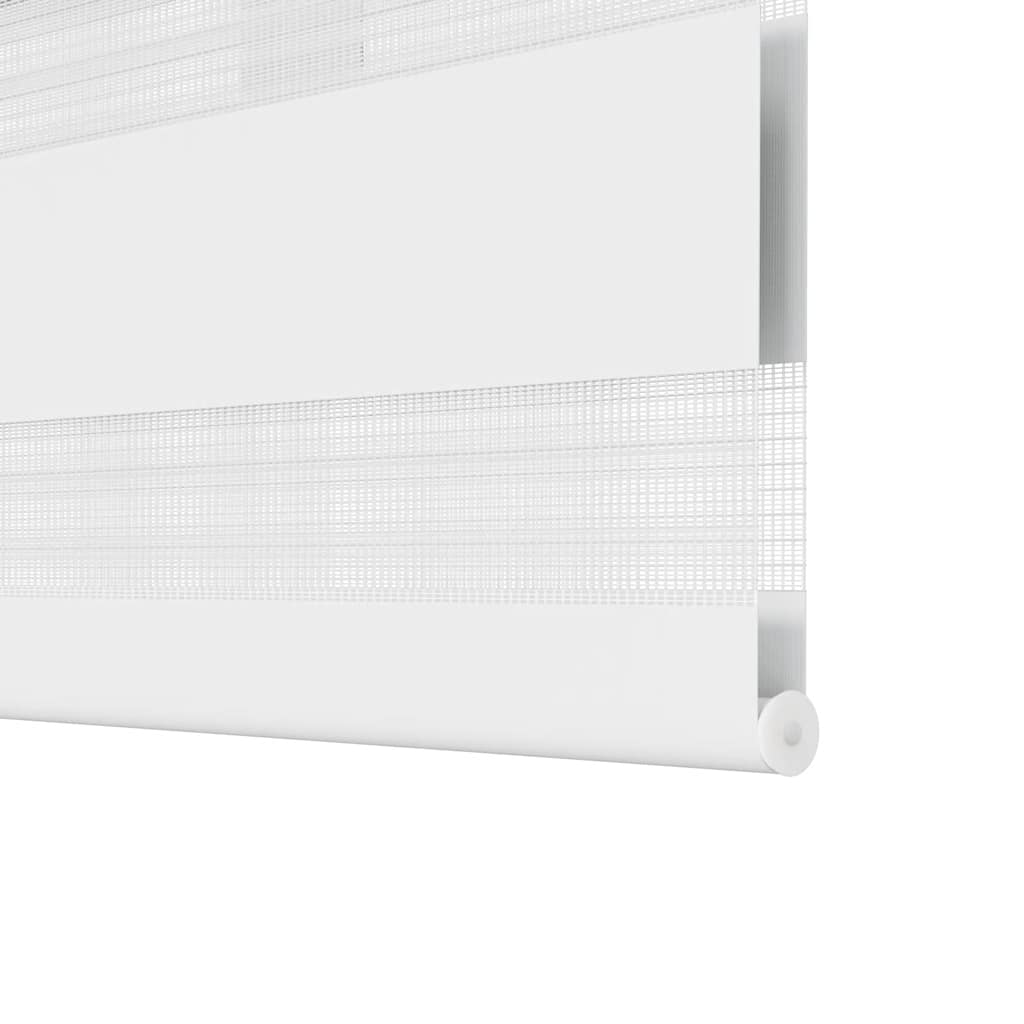 zebragardin 120,9x175 cm stofbredde 116,7 cm hvid