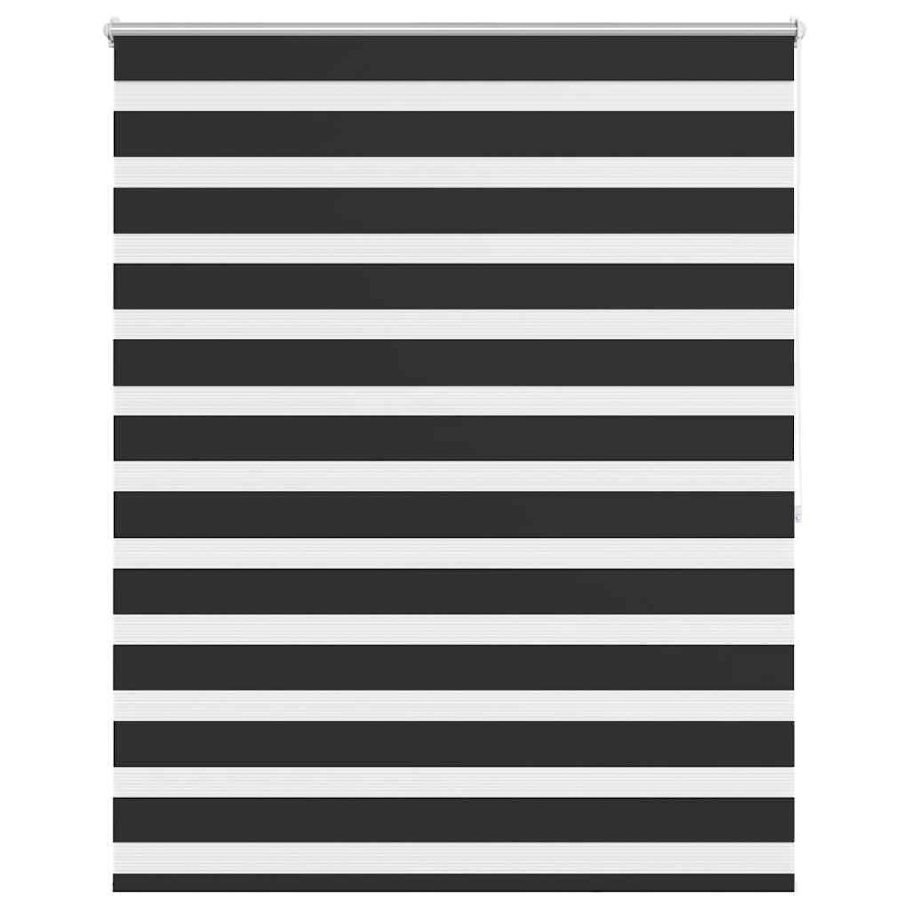 zebragardin 120,9x175 cm stofbredde 116,7 cm sort