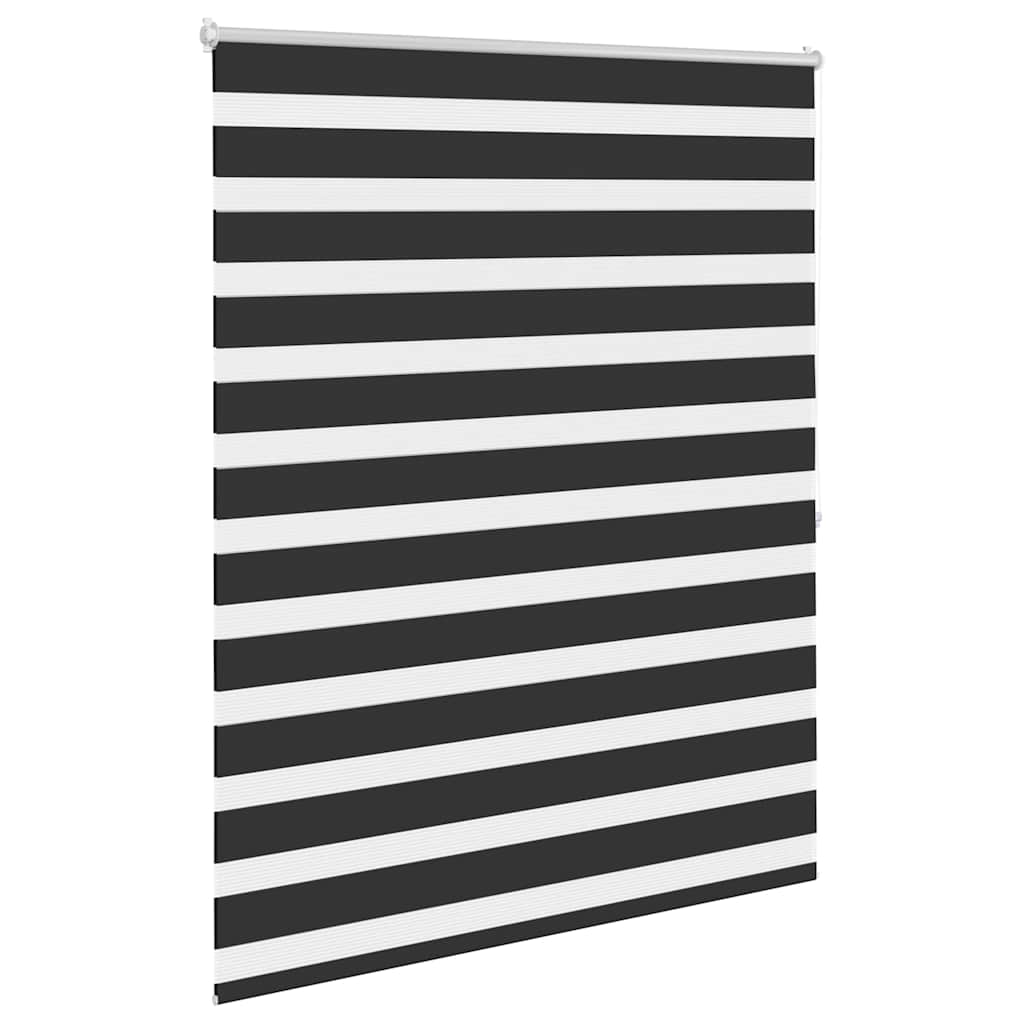 zebragardin 120,9x175 cm stofbredde 116,7 cm sort