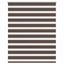 zebragardin 120,9x175 cm stofbredde 116,7 cm kaffe