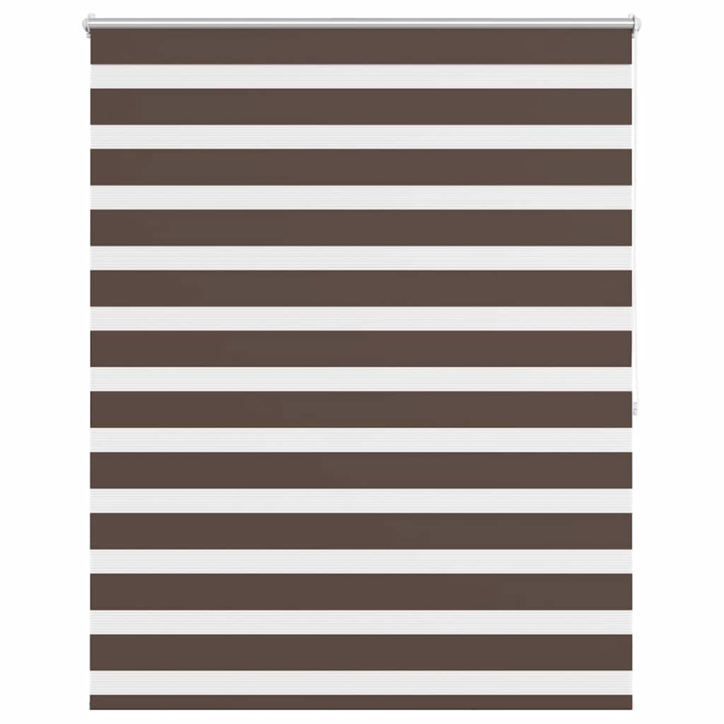 zebragardin 120,9x175 cm stofbredde 116,7 cm kaffe