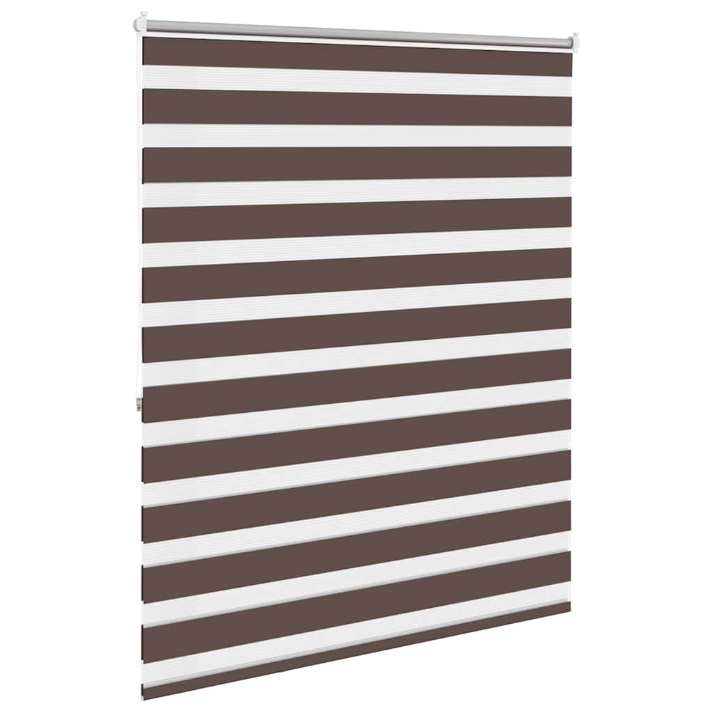 zebragardin 120,9x175 cm stofbredde 116,7 cm kaffe