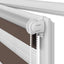 zebragardin 120,9x175 cm stofbredde 116,7 cm kaffe