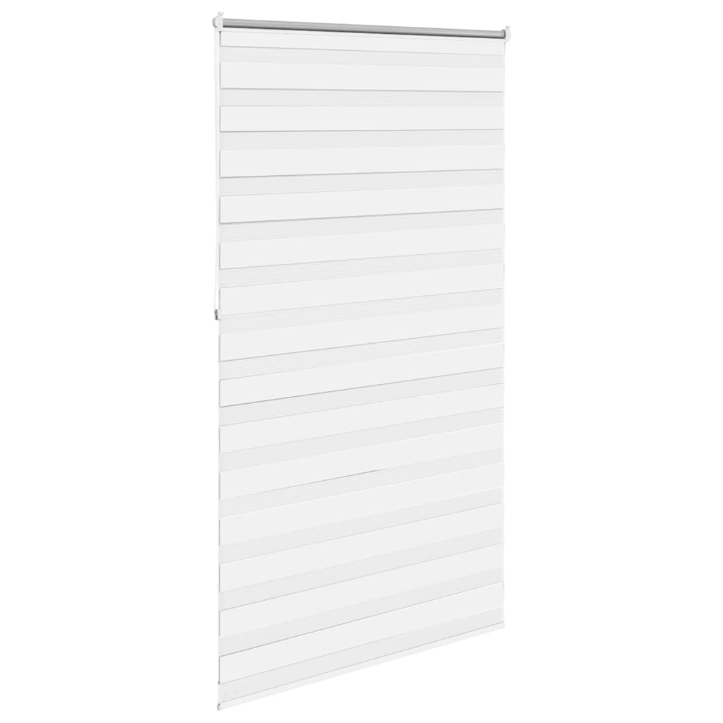 zebragardin 120,9x230 cm stofbredde 116,7 cm hvid