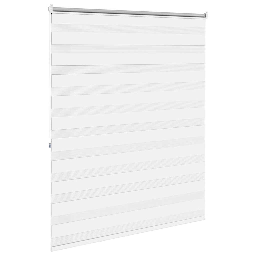 zebragardin 140,9x175 cm stofbredde 136,7 cm hvid