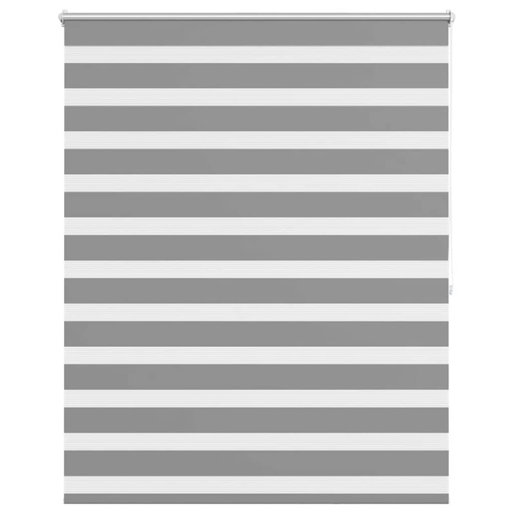 zebragardin 140,9x175 cm stofbredde 136,7 cm grå