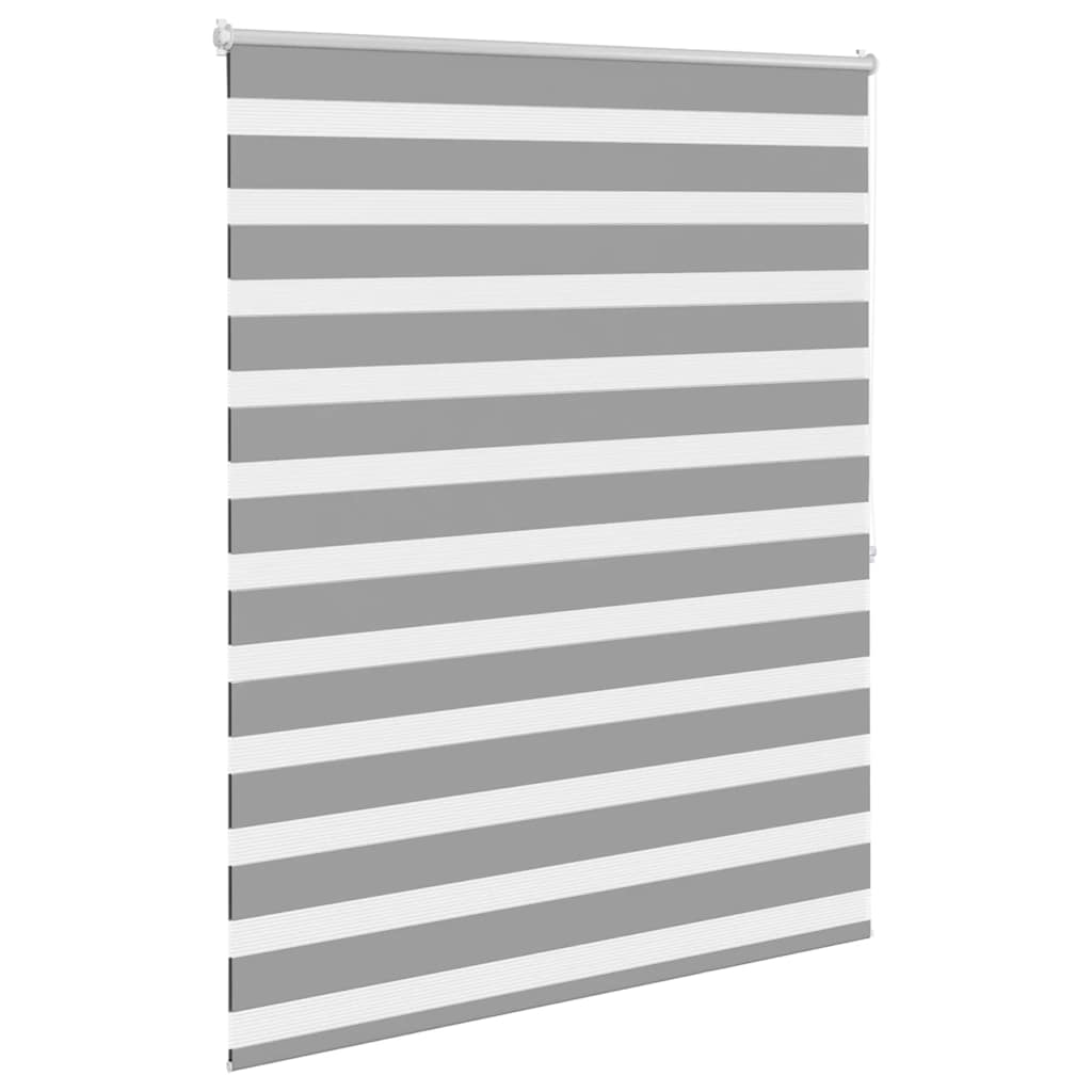 zebragardin 140,9x175 cm stofbredde 136,7 cm grå