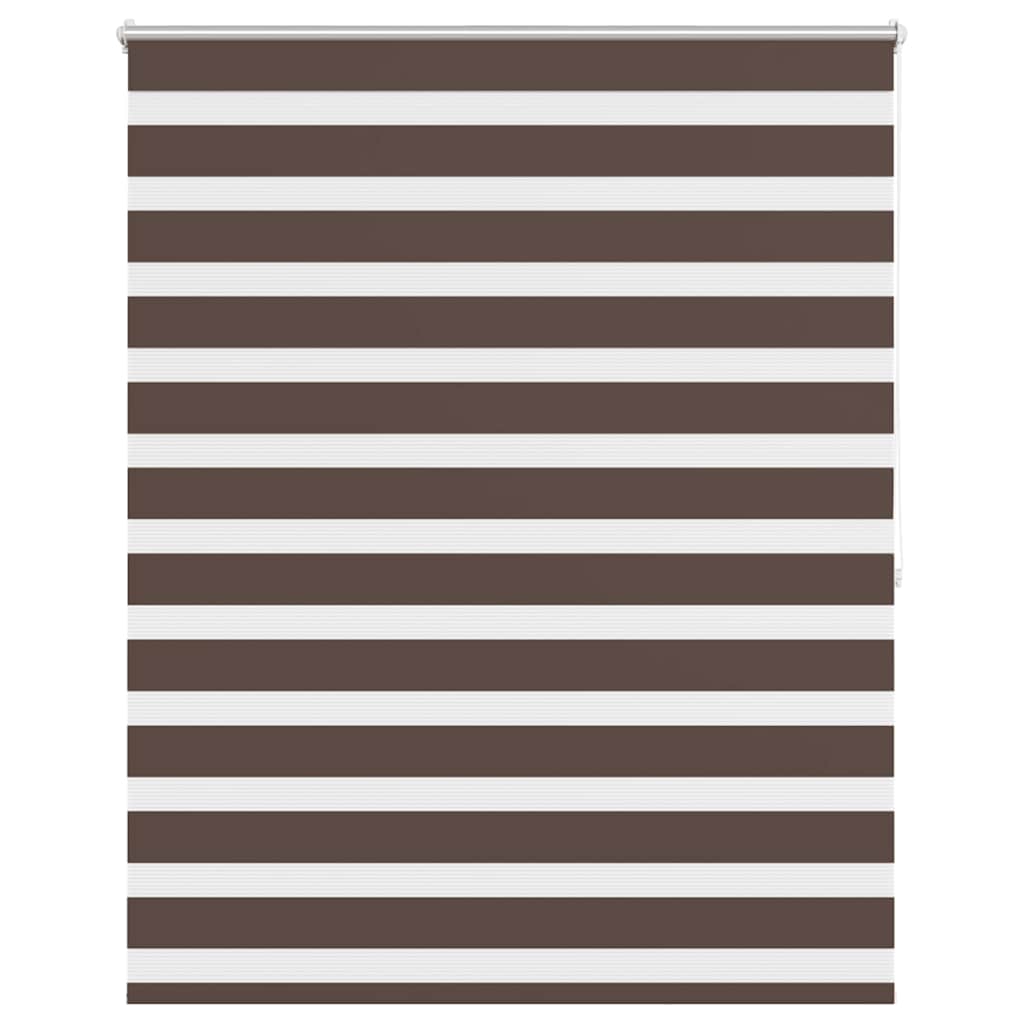 zebragardin 140,9x175 cm stofbredde 136,7 cm kaffe