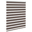 zebragardin 140,9x175 cm stofbredde 136,7 cm kaffe