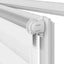 zebragardin 40,9x100 cm stofbredde 36,7 cm hvid