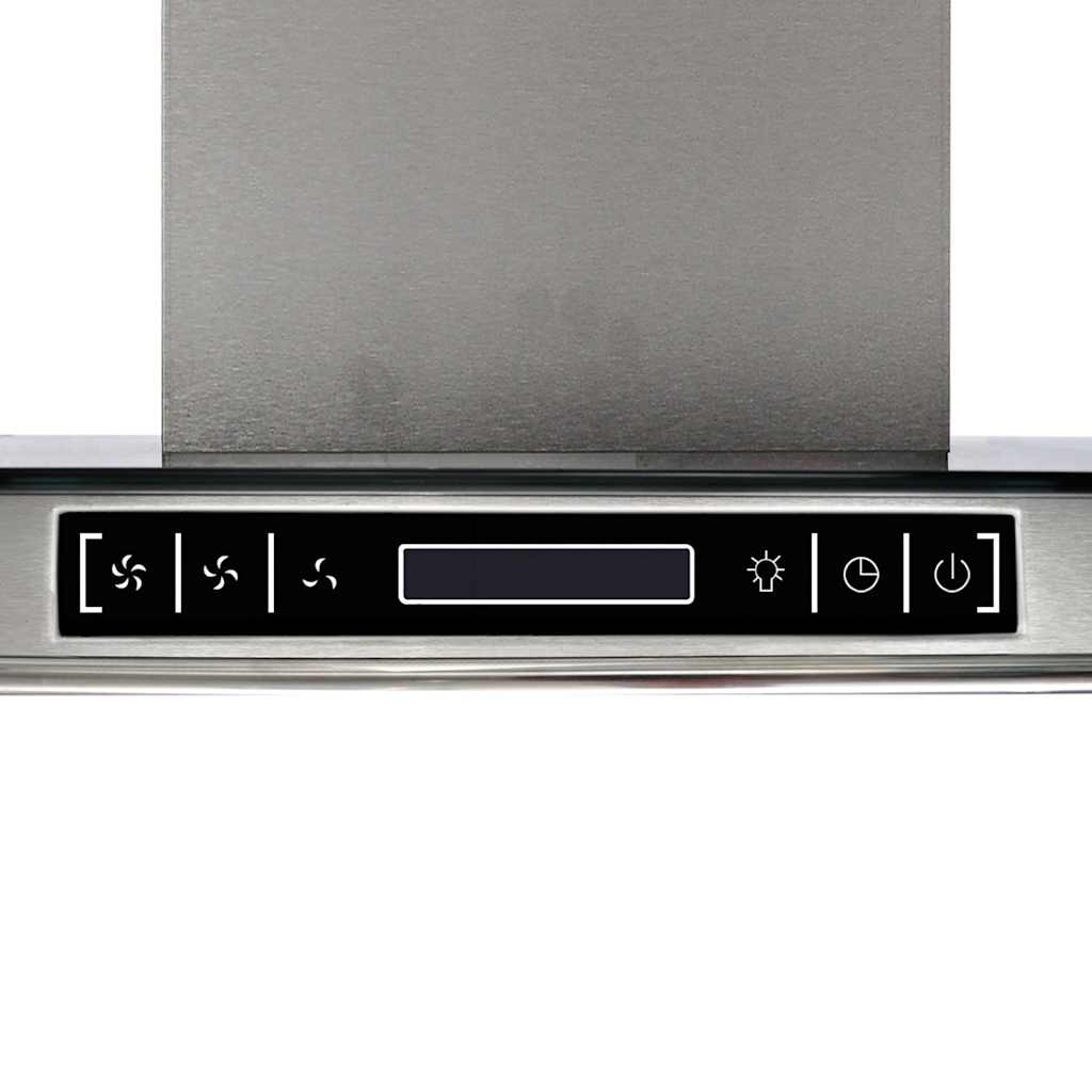 frithængende emhætte til kogeø LCD-display