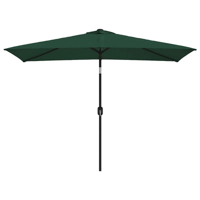 parasol 200x300 cm rektangulær grøn