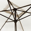 parasol 200x300 cm rektangulær sandhvid