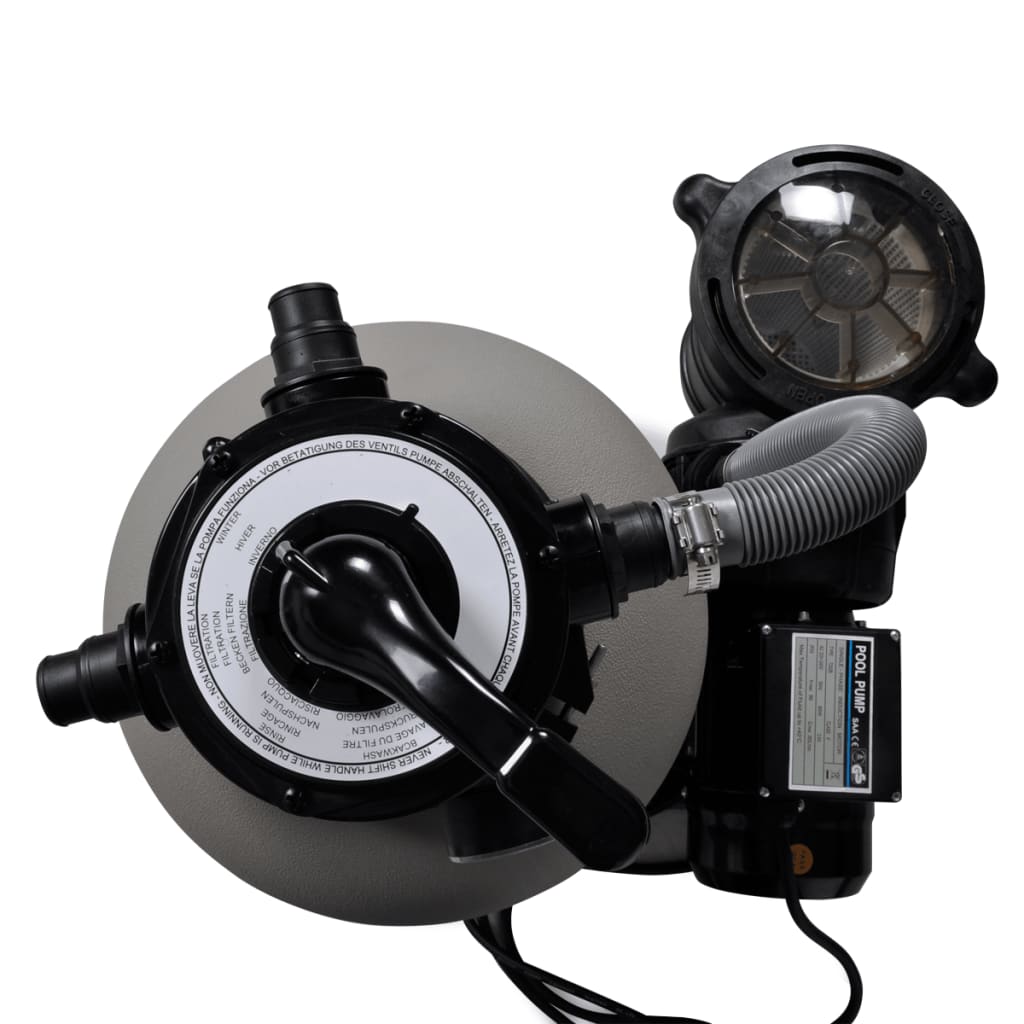 sandfilterpumpe 600 W 17000 l/t