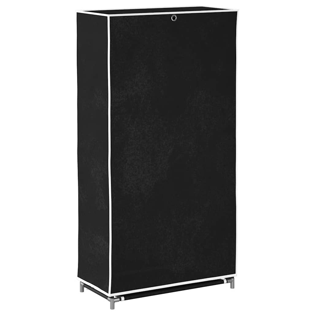 Sko sorte belægning 58x28x106 cm