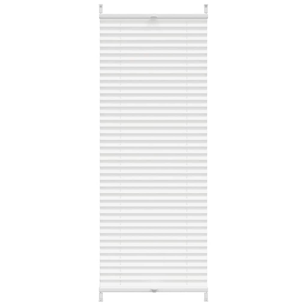 Plisserede blinde 50x125 cm hvid