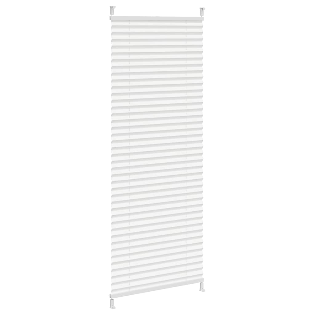 Plisserede blinde 50x125 cm hvid