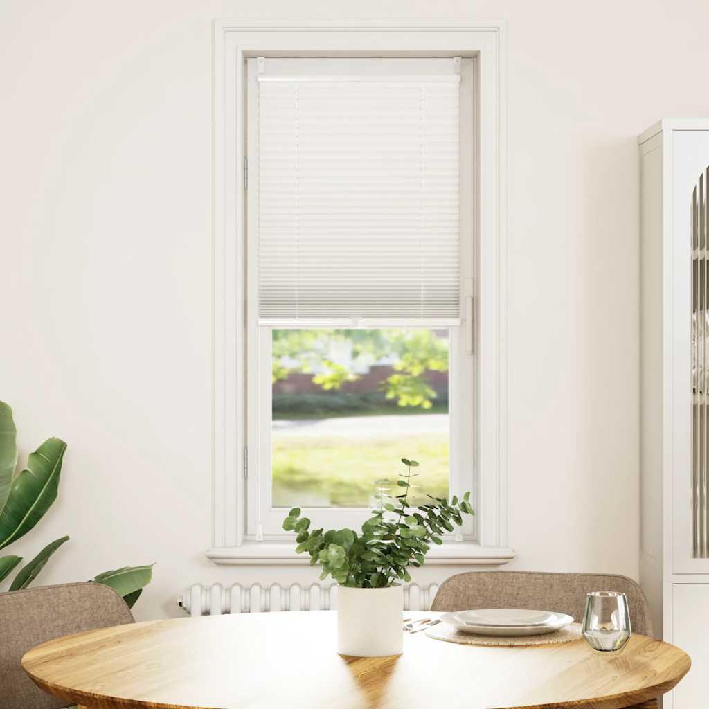 Plisserede blinde 60x100 cm hvid