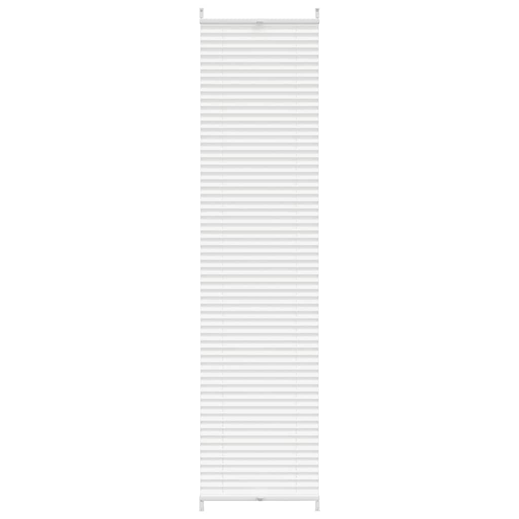 Plisserede blinde 60x200 cm hvid