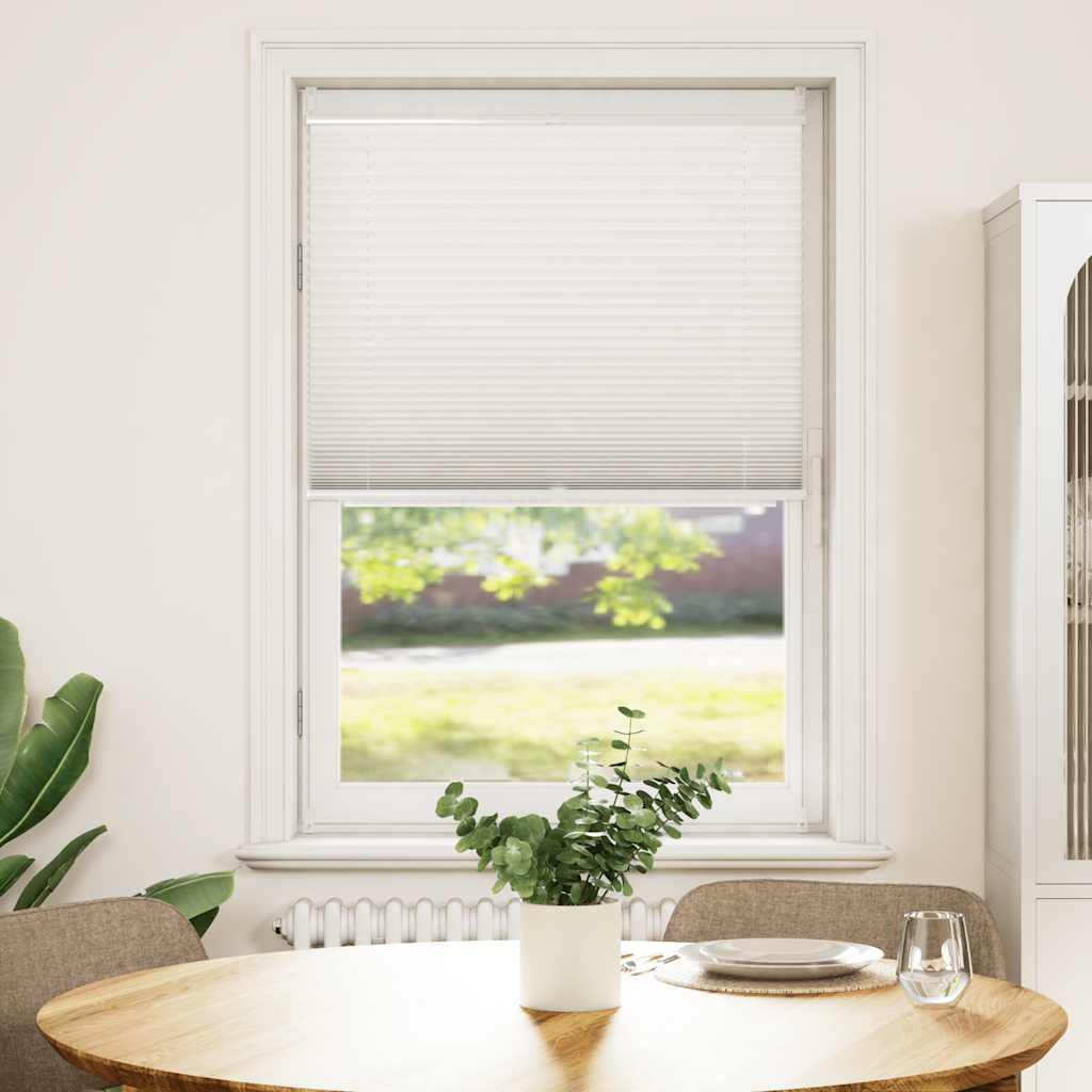 Plisserede blinde 70x150 cm hvid