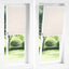 Plisseret blind 70x200 cm creme