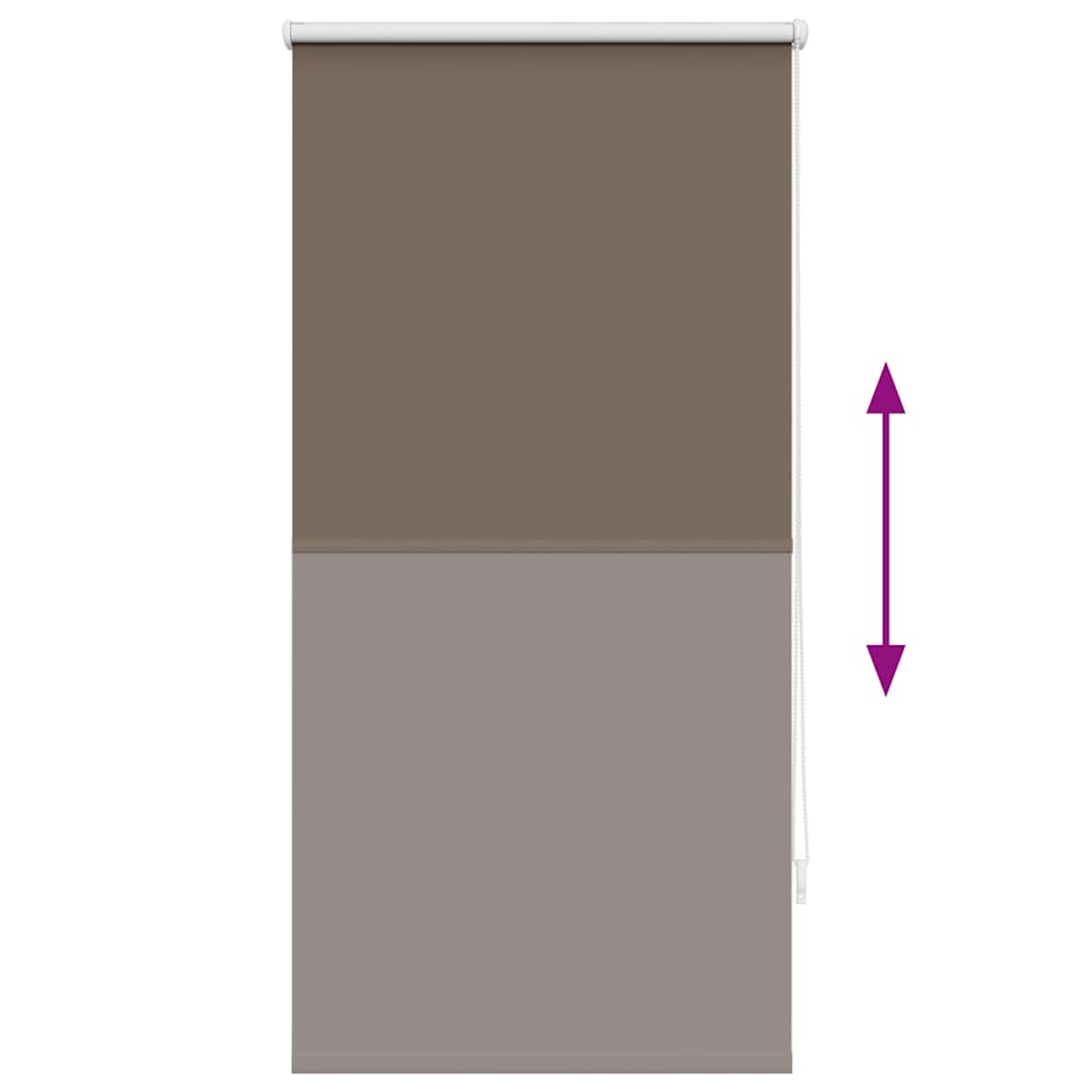 rullegardin mørklægning 64,4x120 cm stofbredde 60 cm kaffe