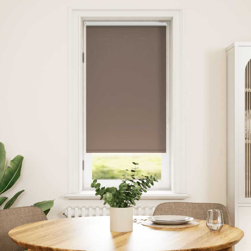rullegardin mørklægning 64,4x120 cm stofbredde 60 cm kaffe