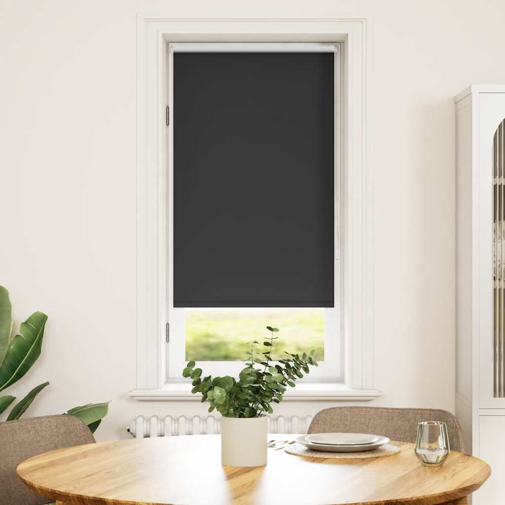 rullegardin mørklægning 64,4x120 cm stofbredde 60 cm sort