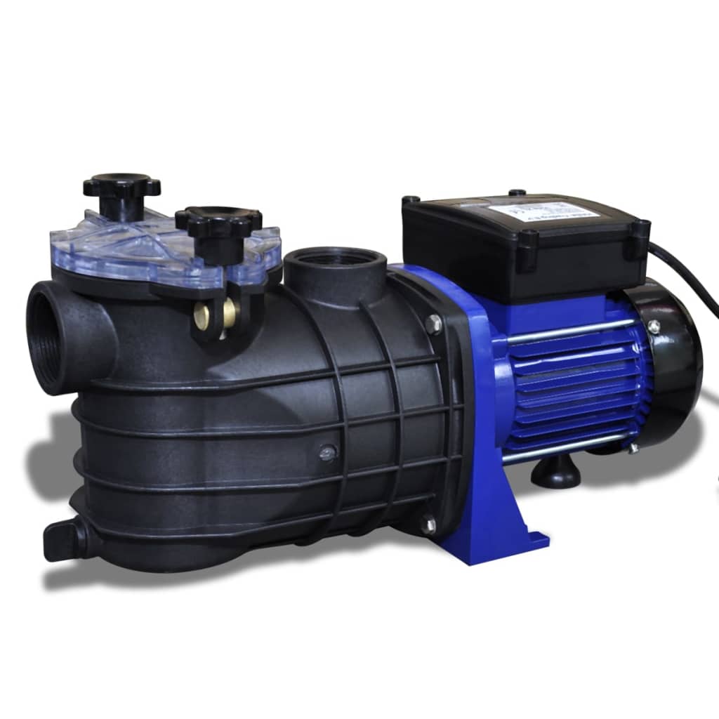 poolpumpe elektrisk 500 W blå