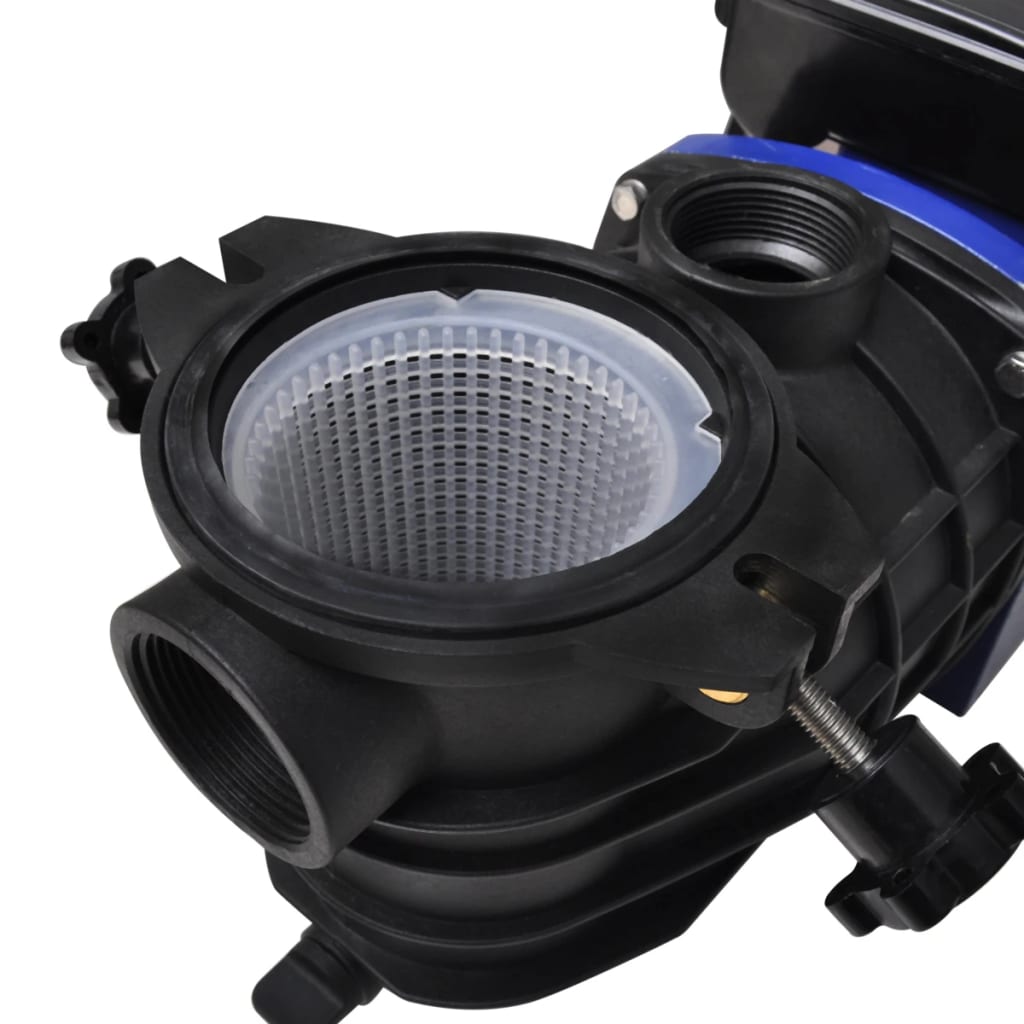 poolpumpe elektrisk 500 W blå