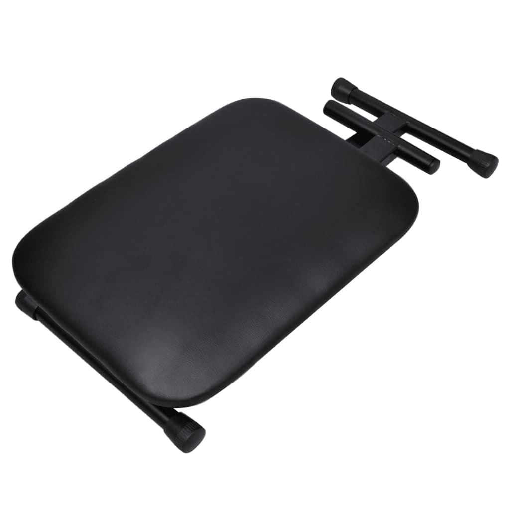 justérbar keyboard- & klaverstol sammenfoldelig